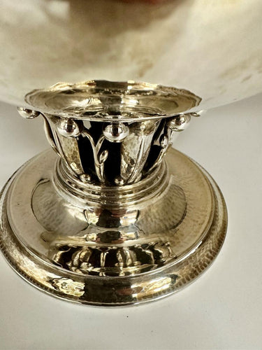 Georg Jensen Silver Louvre Bowl Copenhagen Denmark Model 19A with GABF Makers Mark