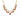Estate Contemporary Yellow Gold Ruby and Diamond Necklace 20.00cts