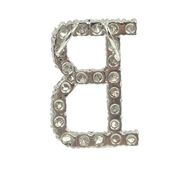 Estate Diamond "B" Pendant
