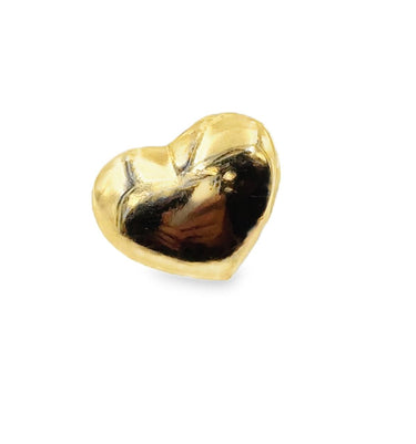 18k Yellow Gold Diamonds Heart Pendant.