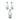 18K White Gold Diamond & Topaz Suite