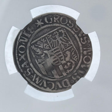 (1507–1525) Germany Gros, Johann and Georg — NGC VF Details (Bent)