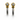 Pair of Cable Hoop Earrings