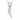 14K White Gold and Diamond Pendant