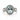 Le Vian Aquamarine and Diamond Ring.
