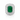 Emerald and Diamond Ballerina Ring/Pendant