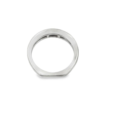 Vintage Platinum Diamond Band By Scott Kay