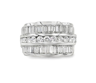 Platinum Diamond Wedding Band.