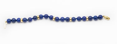 Estate Lapis Lazuli Necklace and Bracelet Suite