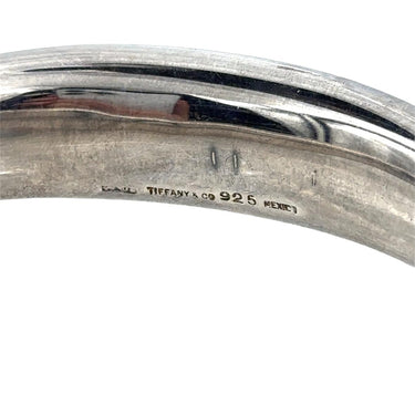Estate Vintage Sterling Silver Bangle Bracelet by Tiffany & Co.