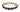 Vintage 14K Yellow Gold Siberian Amethyst Bracelet.