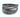 Wide Cuff Robert Coin Sterling Ruthenium 10 Coil Bangle