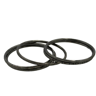 18K Gold Diamond "Stackable" Bangles By Jared Lehr (5)