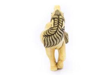 Netsuke Neighing Horse By Ikko Nasakatsu 0617