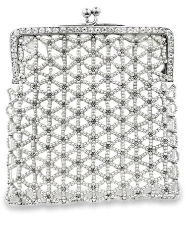 Chanel Runway Purse Natural Pearl and Diamond Evening Bag.