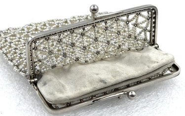 Chanel Runway Purse Natural Pearl and Diamond Evening Bag.
