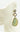 Estate Sterling Silver Opal and Diamond Ear Pendants