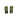 Estate Yellow Gold Diamond and Emerald Hoop Earrings by Mayors
