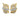 Vintage 14K Yellow Gold Diamond Earrings