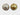 18K gold South Sea button pearl ear pendants