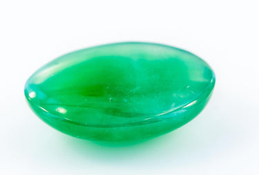 Estate Exquisite Loose Natural Apple Green Jadeite Jade 14.40 AGL Report 67871