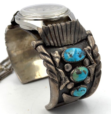 Native Indian Sterling Silver Jewelry - 10 Pieces 27.92Ozt.