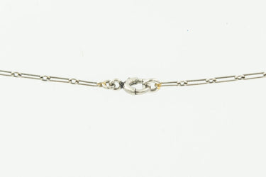 Estate Pretty Diamond Ruby and Natural Pearl Pendant By George Fouquet