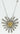 Estate Fancy Color Diamond Starburst Heart Pendant