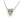 Estate Platinum and Diamond Heart Pendant Necklace