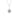 Estate White Gold and Diamond Star Pendant Necklace