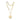 Vintage 18K yellow gold Baraka necklace.