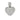 18K White Gold Diamond Heart Pendant