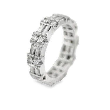 Estate Platinum Diamond Eternity Band