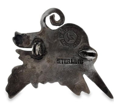 Vintage Sterling Silver Humming Bird Brooch By William Spartling.