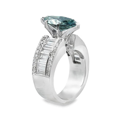 18K Fancy Color Diamond Cocktail Ring