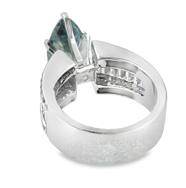 18K Fancy Color Diamond Cocktail Ring