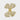 Circa 1980s 18K Gold Diamond Brooch