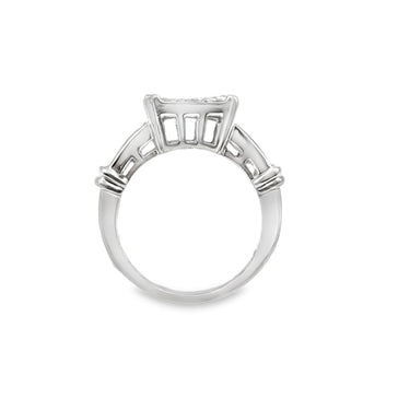 Platinum Princess‑Cut Diamond Band, 3.00 Carats