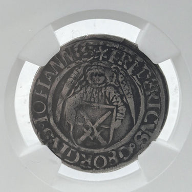 (1507–1525) Germany Gros, Johann and Georg — NGC VF Details (Bent)