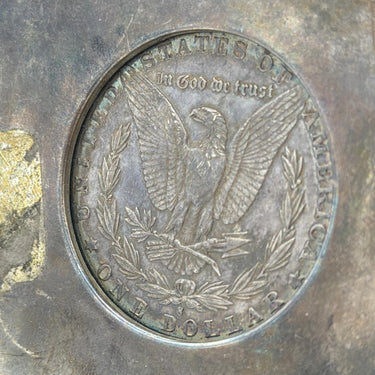 1881‑S Morgan Silver Dollar Belt Buckle by Smith.