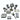 Sterling Silver Collection of Small Objects of Virtue — 17 Pieces
