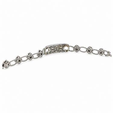 14K Diamond Link Bracelet