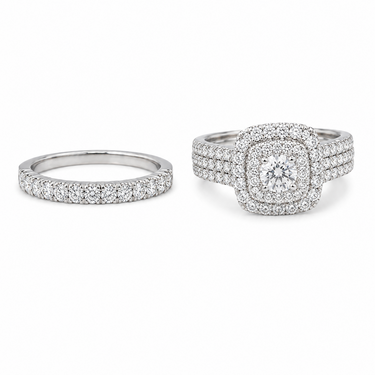 Diamond Wedding Set