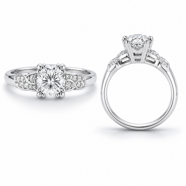 1950s Diamond Engagement Ring