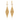 Pair of Cultured Pearl and Gold Mesh Earrings, Tiffany & Co., Elsa Peretti