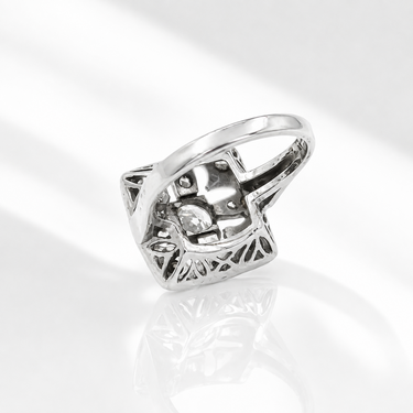 Mid‑Century Diamond Ring