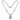 Sterling & Gold Diamond Necklace