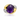 Amethyst and Diamond Ring.