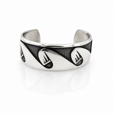 Native American Silver Cuff Bracelet