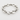 Tiffany & Co., Silver “Open Heart” Link Bracelet
